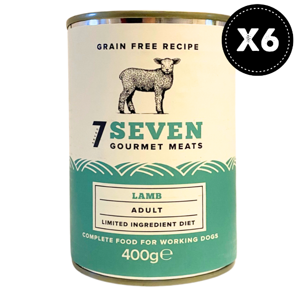 Picture of Seven Dog - Adult Lamb Grain Free Tins 6x400g