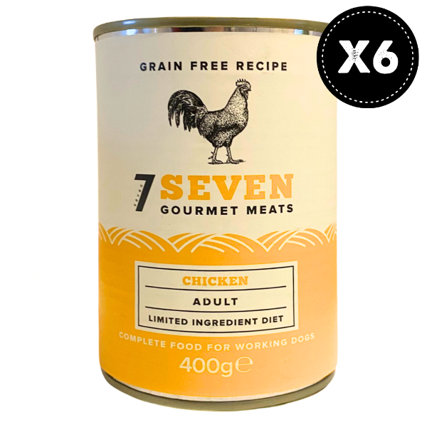 Picture of Seven Dog - Adult Chicken Grain Free Tins 6x400g