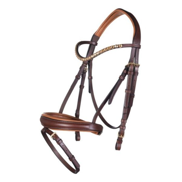 Picture of HKM Sports Bridle Marrakesh Dark Brown