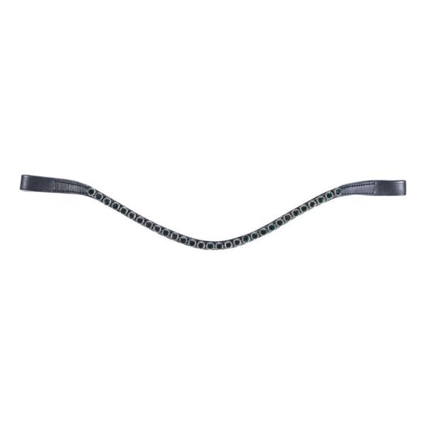 Picture of HKM Sports Browband Precious Deep Green