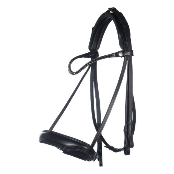 Picture of HKM Sports Double Bridle Grace Black