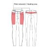 Picture of HKM Sports Heating Riding Breeches Keep Warm Silicone Full Seat Black