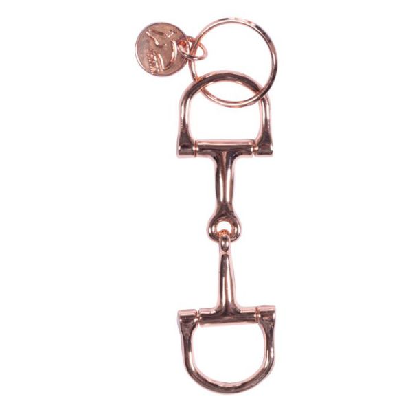 Picture of HKM Sports Key Ring Bit Rose Gold