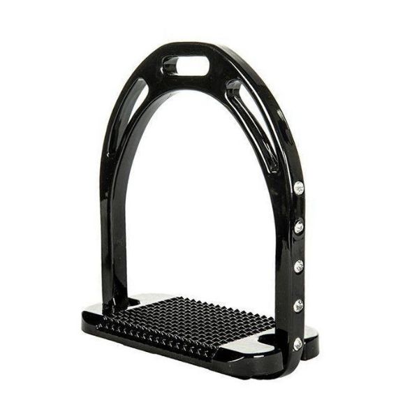 Picture of HKM Sports Stirrups Glitter Black