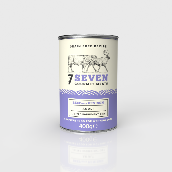 Picture of Seven Adult Beef & Venison Tin 400g