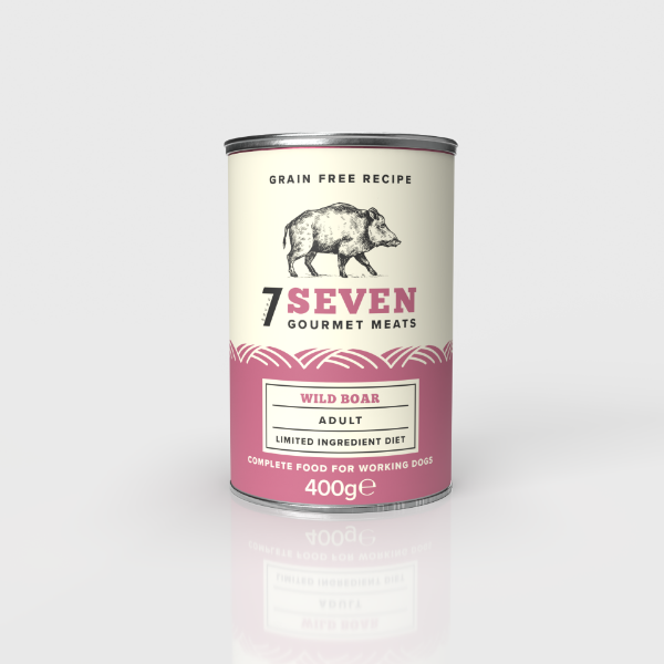 Picture of Seven Dog - Adult Wild Boar Tin 400g