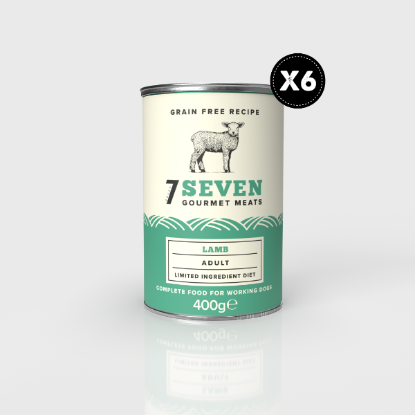 Picture of Seven Dog - Adult Lamb Grain Free Tins 6x400g