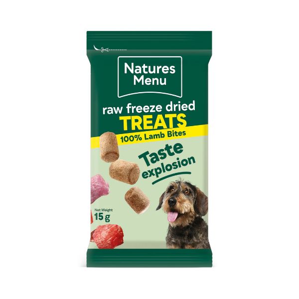 Picture of Natures Menu Freeze Dried Lamb Bites 15g