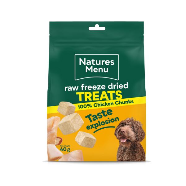 Picture of Natures Menu Freeze Dried Chicken Chunks 40g