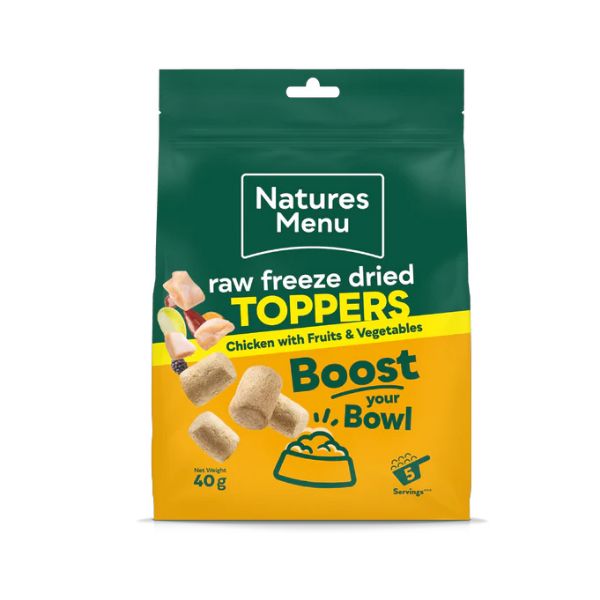 Picture of Natures Menu Freeze Dried Chicken Topper 40g