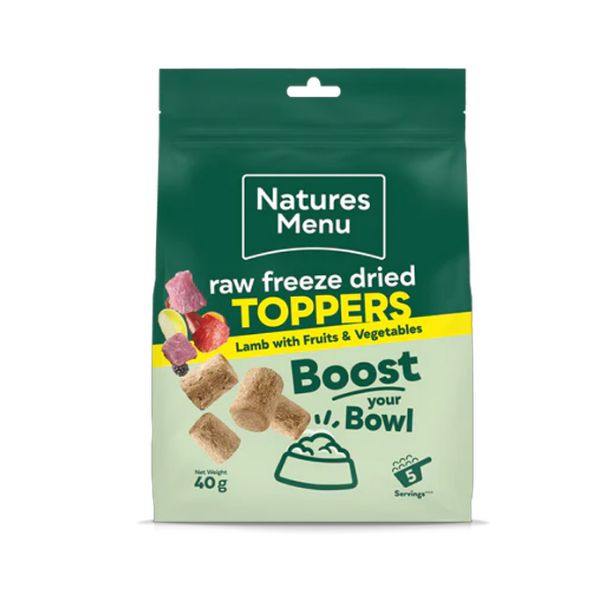 Picture of Natures Menu Freeze Dried Lamb Topper 40g