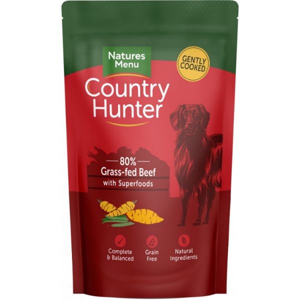 Picture of Natures Menu Dog - Country Hunter Grass Fed Beef With 6x150g