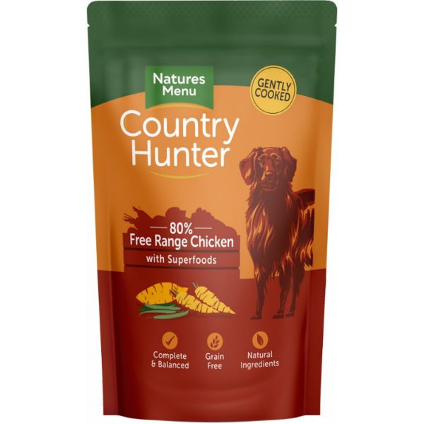 Picture of Natures Menu Dog - Country Hunter Free Range Chicken 6x150g