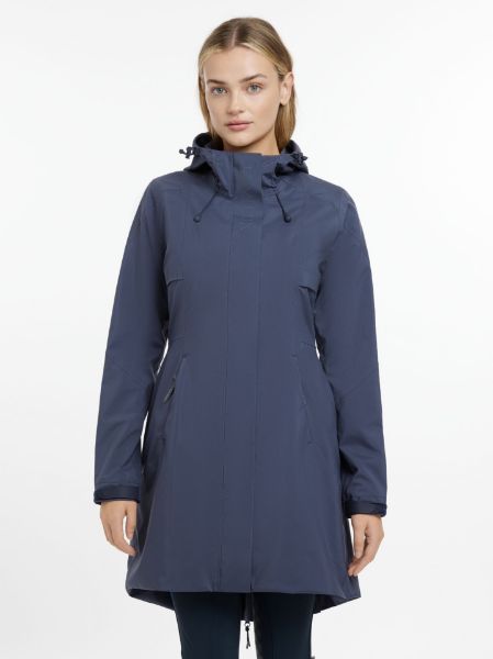 Picture of Le Mieux Grace Long Rain Jacket Dusk Blue