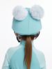 Picture of Le Mieux Mini Double Pom Hat Silk Lagoon