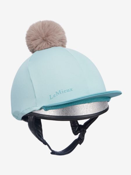 Picture of Le Mieux Pom Hat Silk Aqua/Lagoon