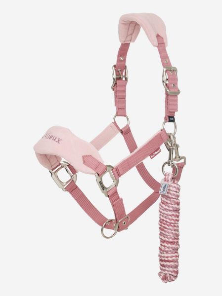 Picture of Le Mieux Vogue Fleece Headcollar & Leadrope Blossom