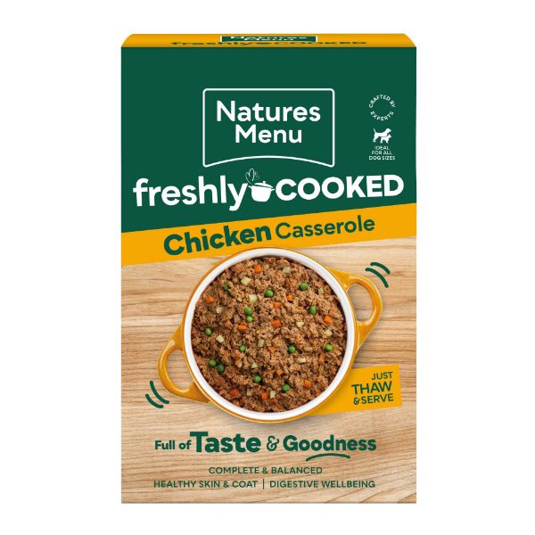 Picture of Natures Menu Freshly Cooked Chicken Casserole 400g