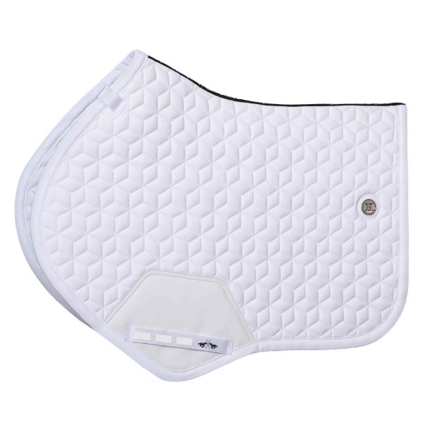 Picture of HV Polo Saddlepad HVPEssential GP White Full