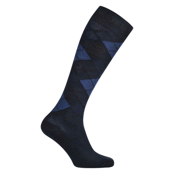 Picture of HV Polo Socks HVPArgyle Dark Navy 35-38