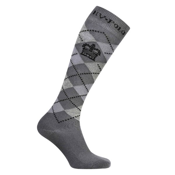 Picture of HV Polo Socks HVPArgyle Grey / Light Grey 35-38