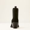 Picture of Ariat Wms Shiloh Bootie Distressed Black Suede