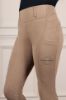 Picture of Coldstream Ladies Oxnam Competition Riding Tights Taupe