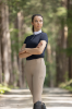 Picture of Coldstream Ladies Oxnam Competition Riding Tights Taupe