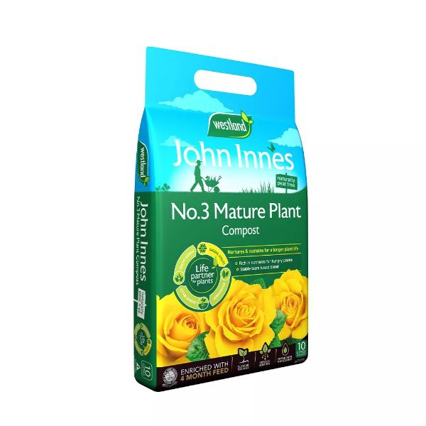 Picture of Westland John Innes No.3 Mature Plant Compost Pouch Peat Free 10L