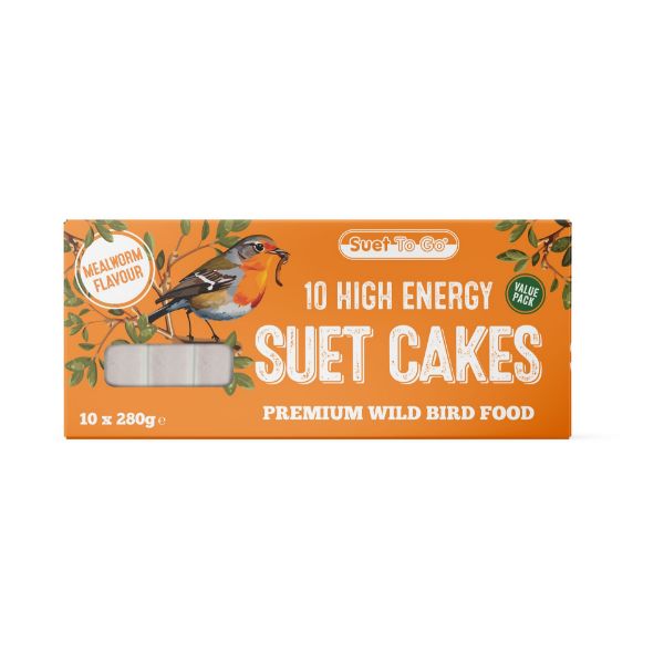 Picture of Suet To Go Suet Cakes Mealworm 10 Pack