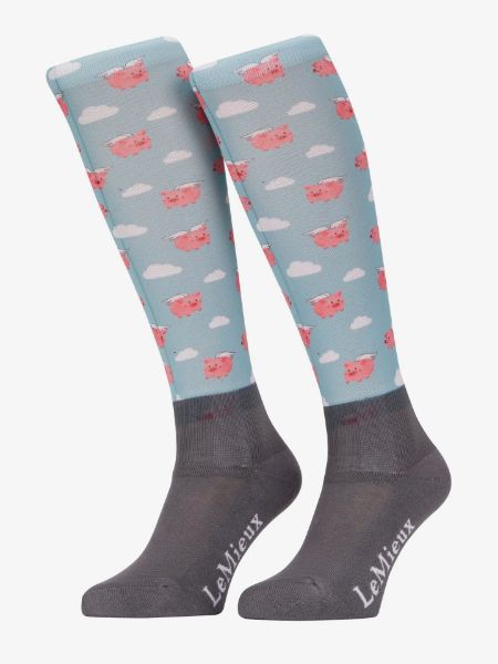 Picture of Le Mieux Junior Footsie Socks Pigs (UK 3.5 & Under)