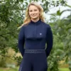 Picture of Hy Equestrian Elevate Allure Base Layer Navy / Gunmetal Grey