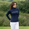 Picture of Hy Equestrian Elevate Allure Cross Neck Jumper Navy
