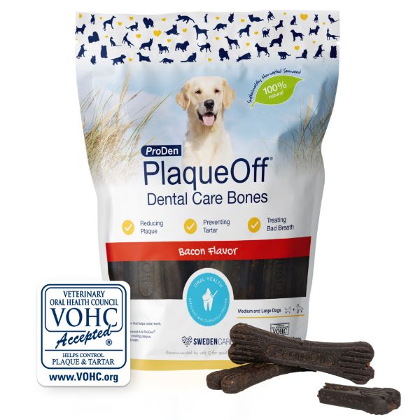 Picture of ProDen PlaqueOff Dental Bones Bacon 485g