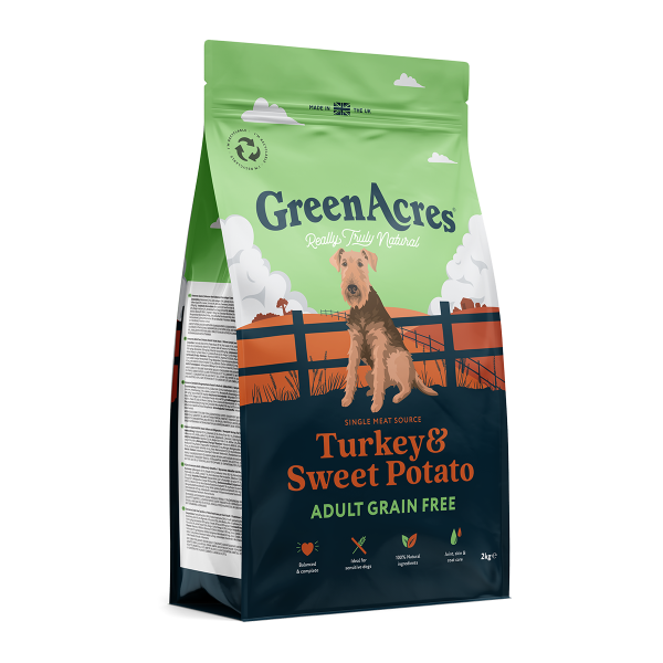 Picture of Greenacres Grain Free Turkey Adult 2kg